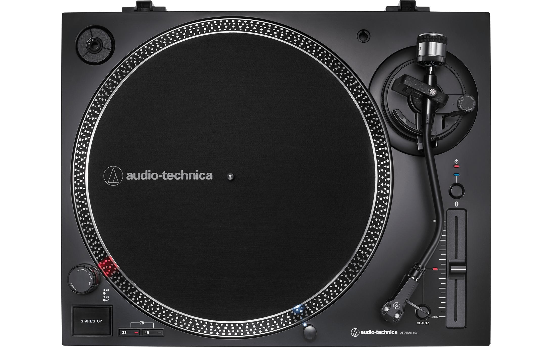 Audio-Technica Plattenspieler AT-LP120XBTUSB Schwarz