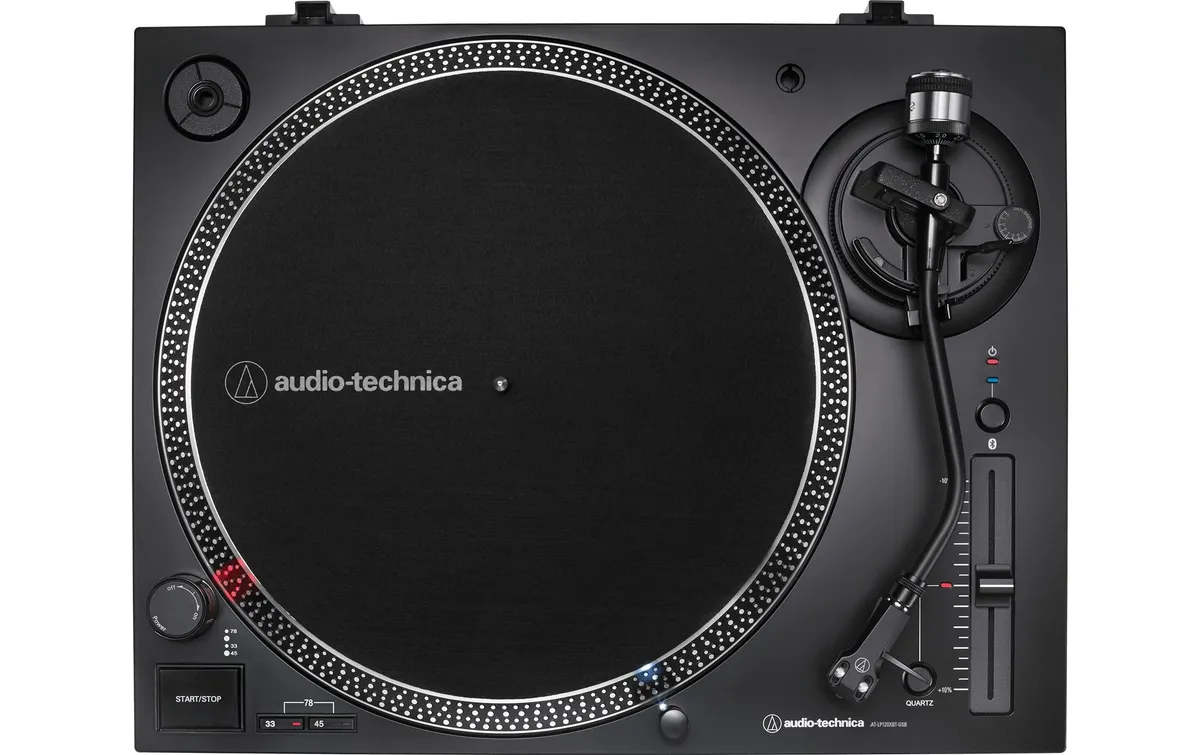 Audio-Technica Plattenspieler AT-LP120XBTUSB Schwarz