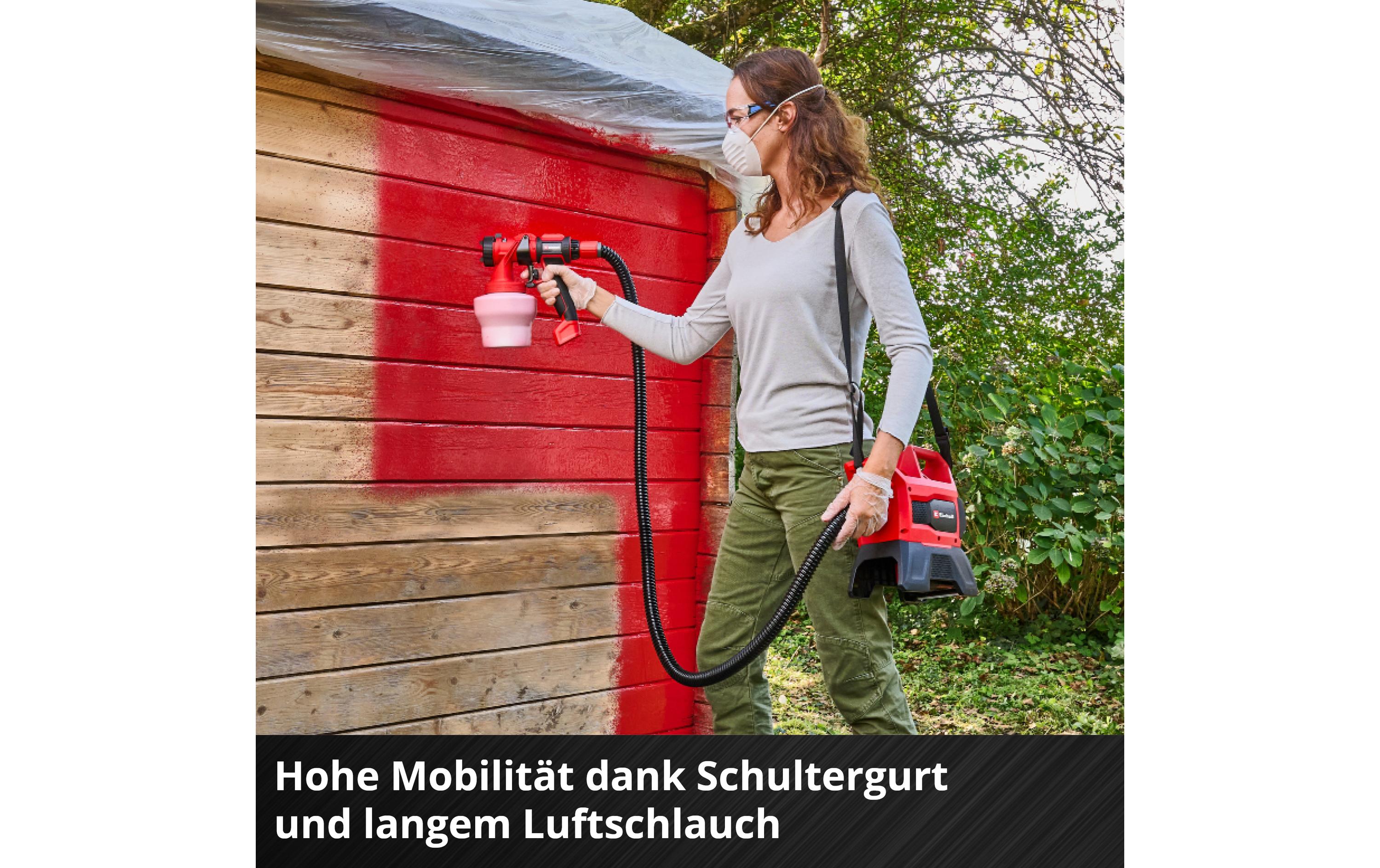 Einhell Akku-Farbsprühsystem TE-SY 18/90 Li-Solo
