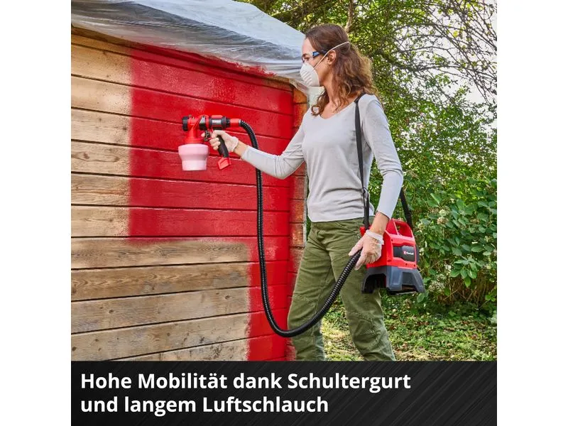 Einhell Akku-Farbsprühsystem TE-SY 18/90 Li-Solo Einhell Akku-Farbsprühsystem TE-SY 18/90 Li-Solo