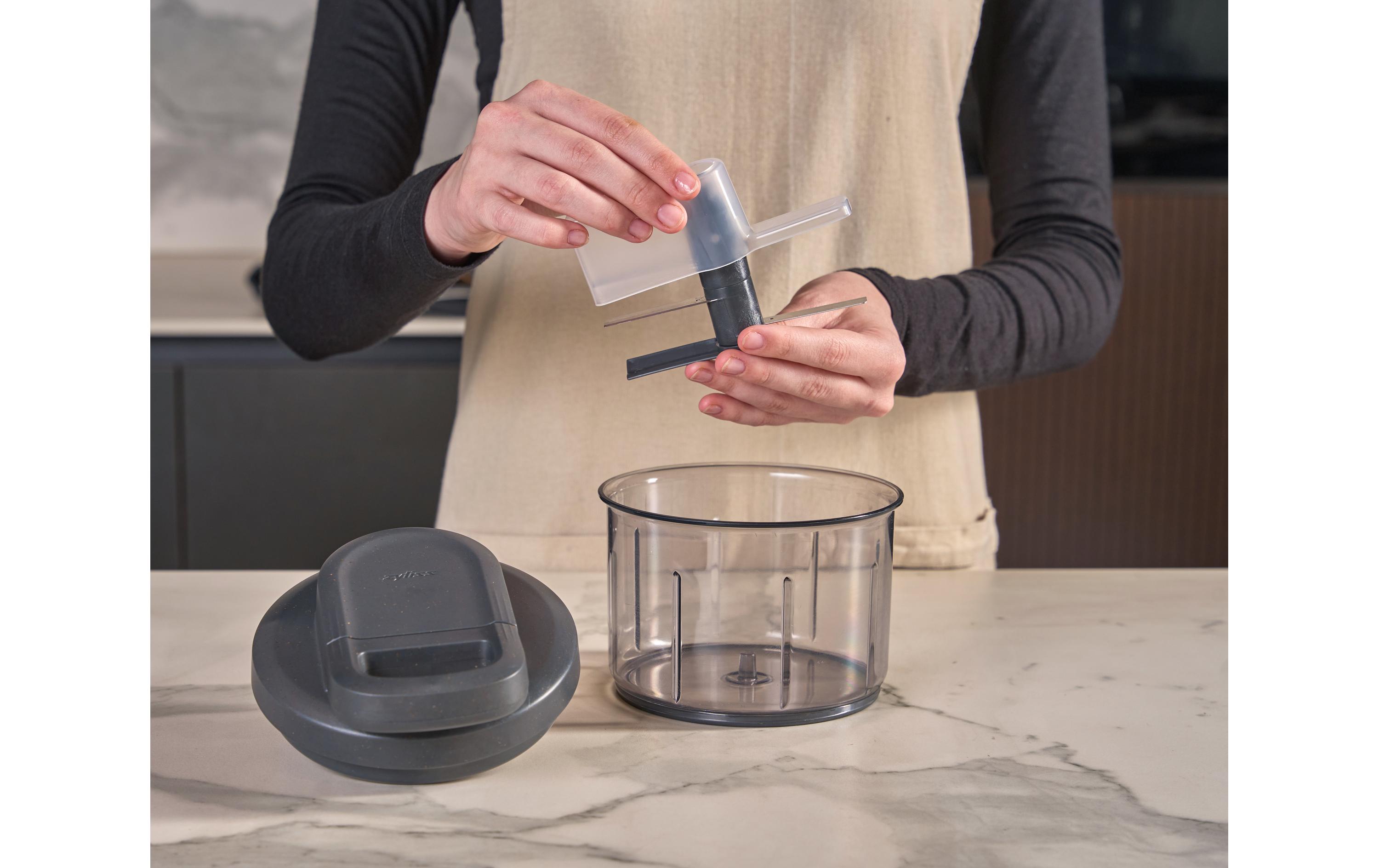 Zyliss Hacker Easy Pull Transparent/Grau