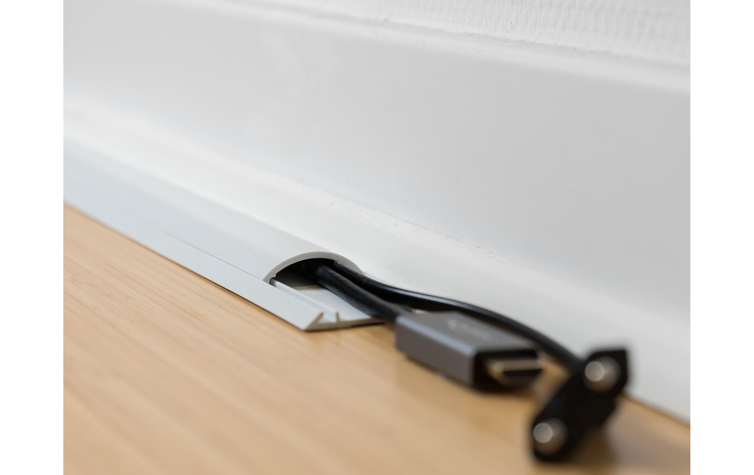 Delock Kabelkanal 1 m x 50 mm Weiss