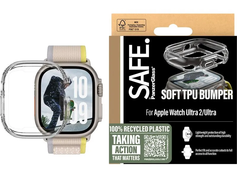 SAFE. Displayschutz TPU Bumper Transparent SAFE. Displayschutz TPU Bumper Transparent