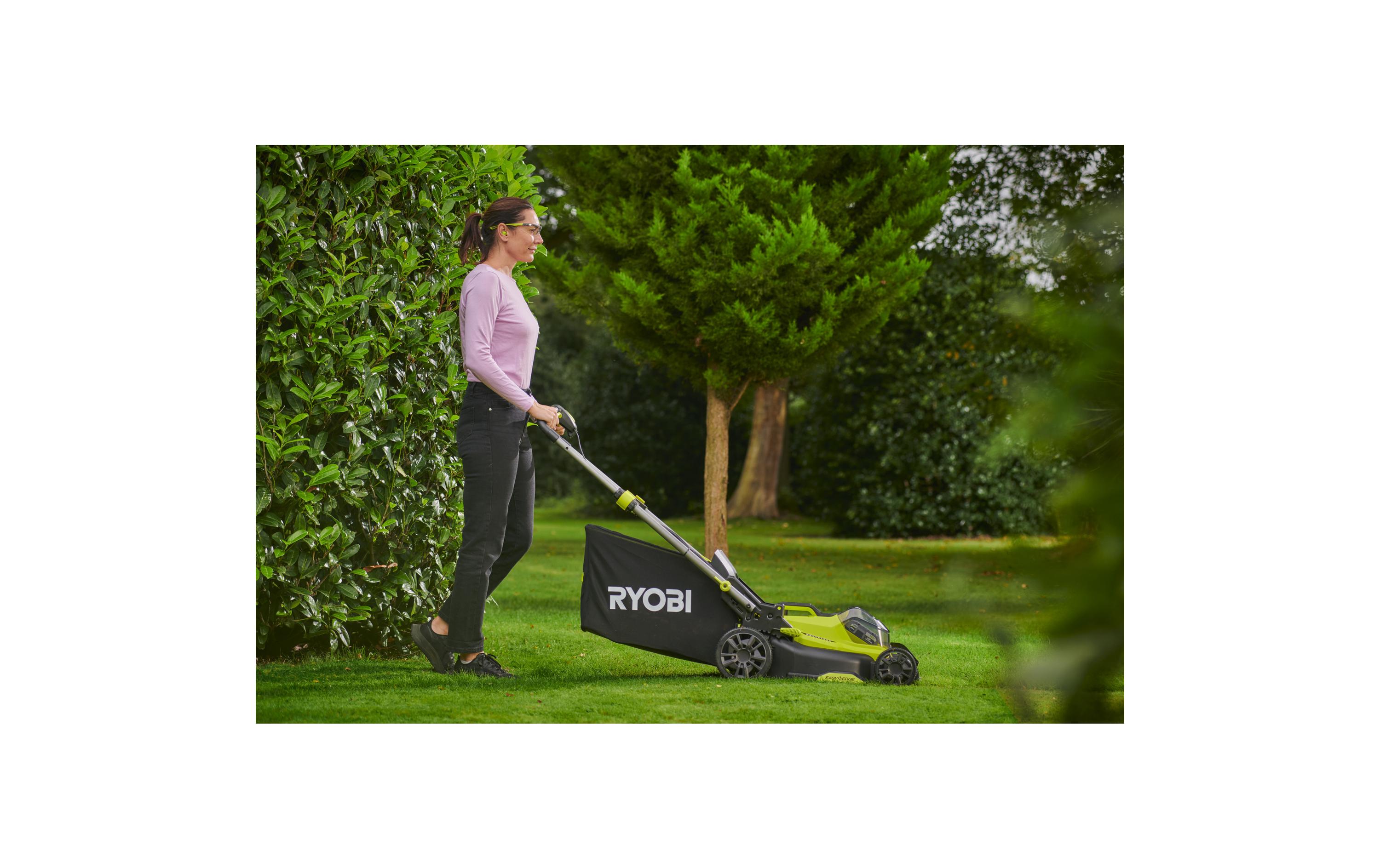 RYOBI Akku-Rasenmäher RY18 lmX40C-150