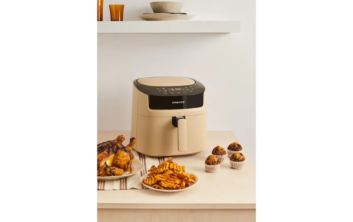 Create Fryer Air Pro Large 6.2 l, Sand Create Fryer Air Pro Large 6.2 l, Sand