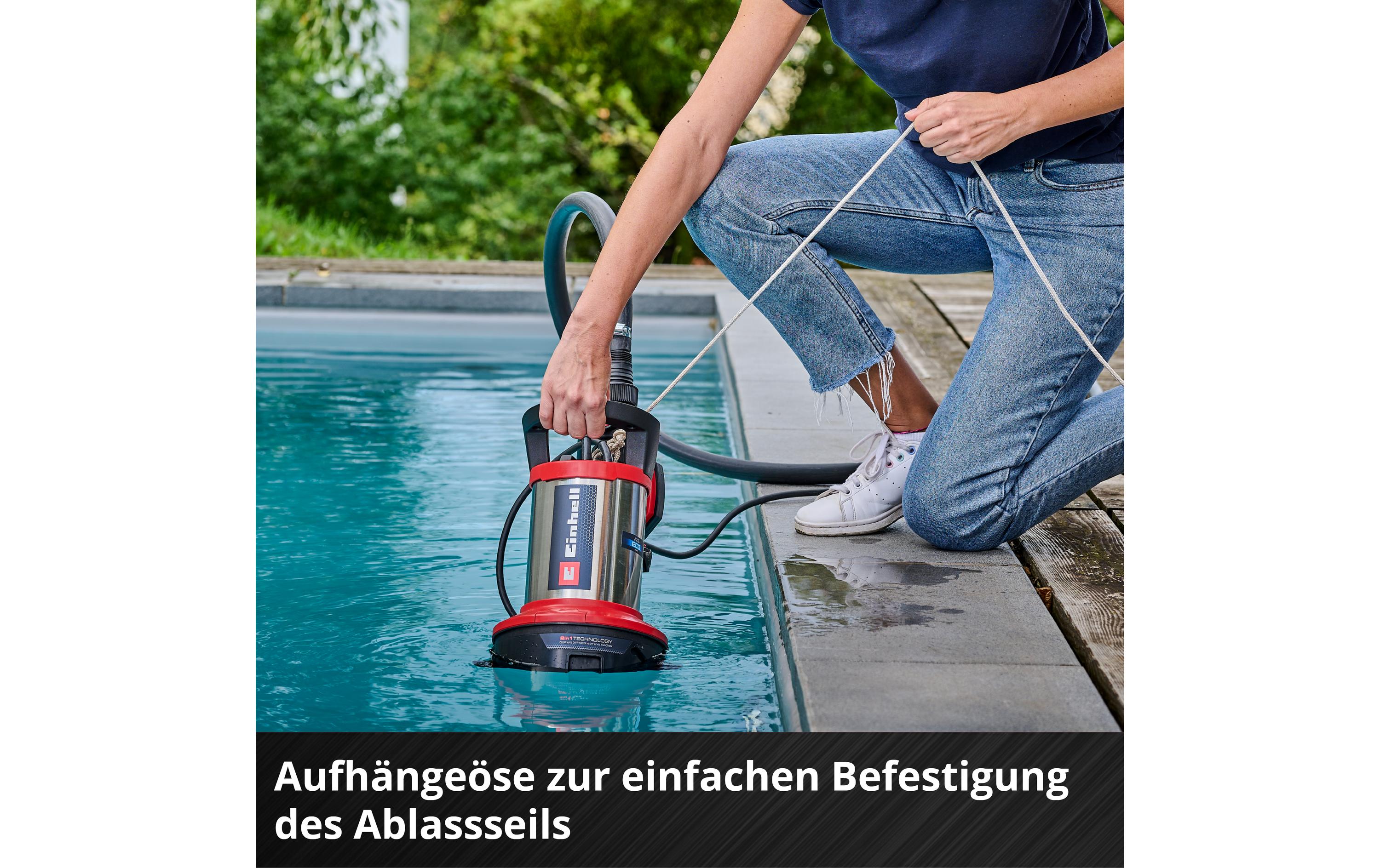Einhell Schmutzwasserpumpe Flutset GE-DP 7535 N LL ECO