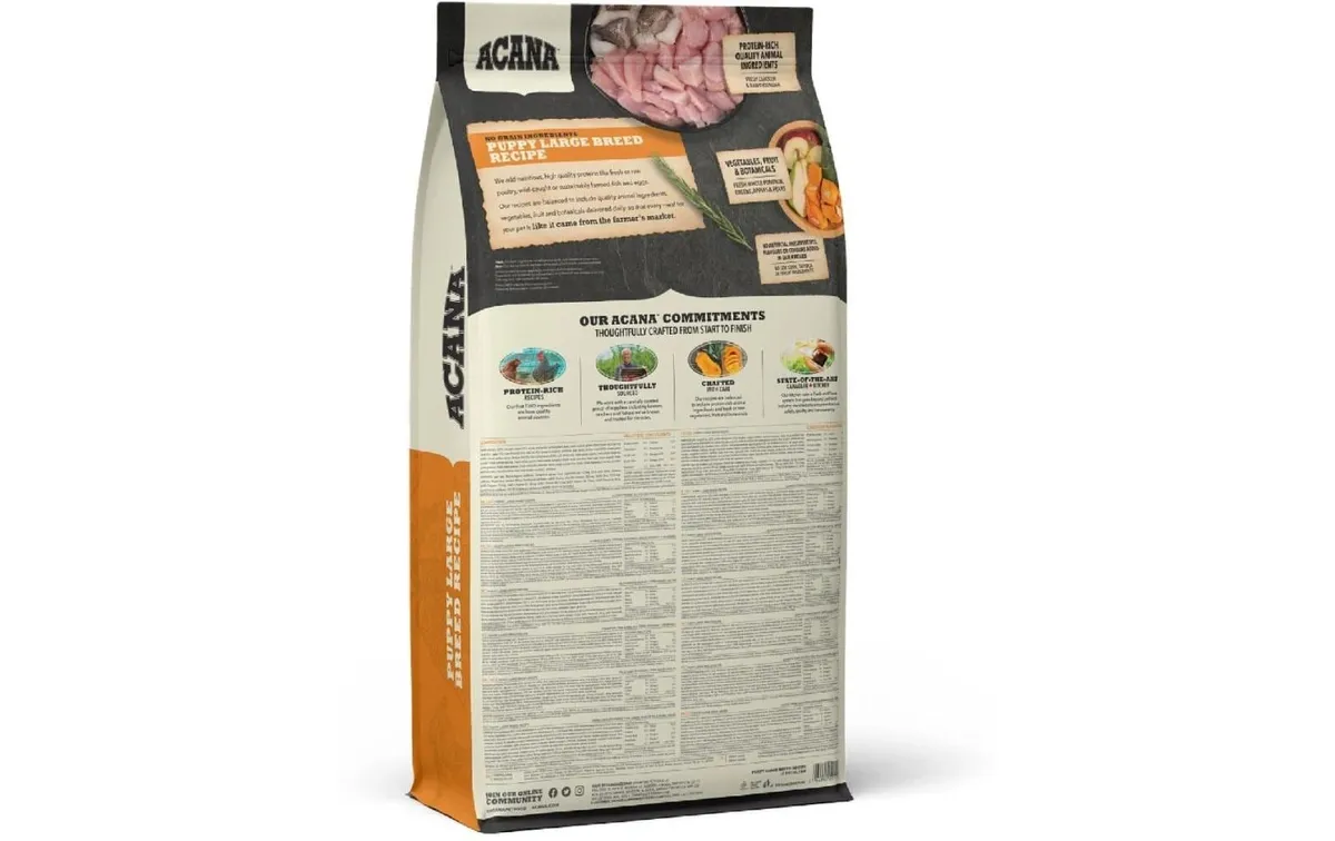 Acana Trockenfutter Puppy Large Breed Recipe 17 kg Acana Trockenfutter Puppy Large Breed Recipe 17 kg
