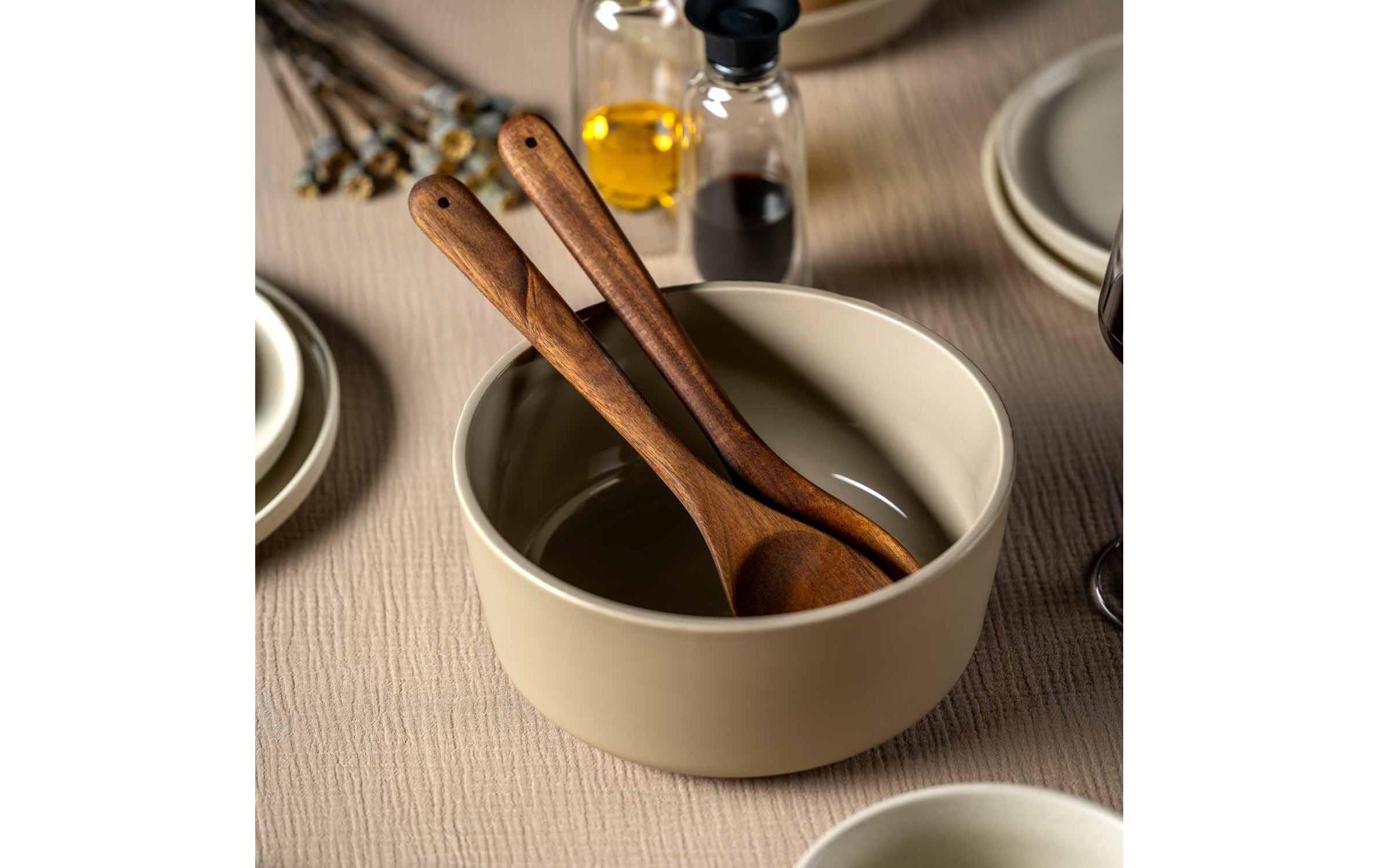 Leonardo Schale Roma 2 Stück, Beige