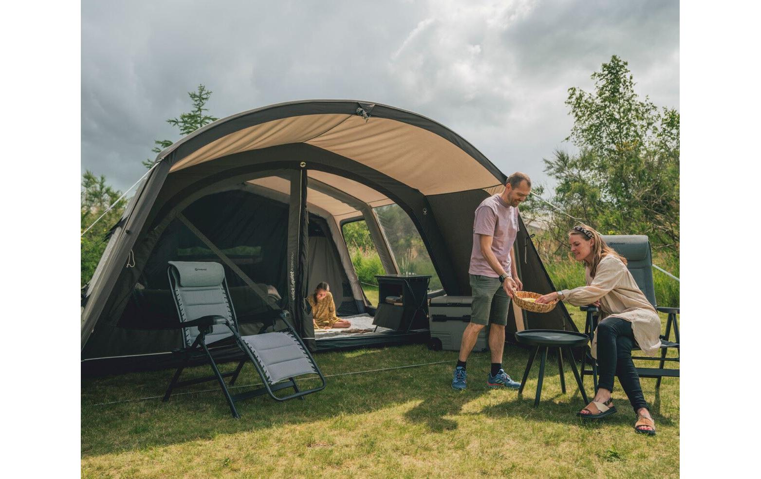 Outwell Zelt Nashville 5 Air TC - Braun