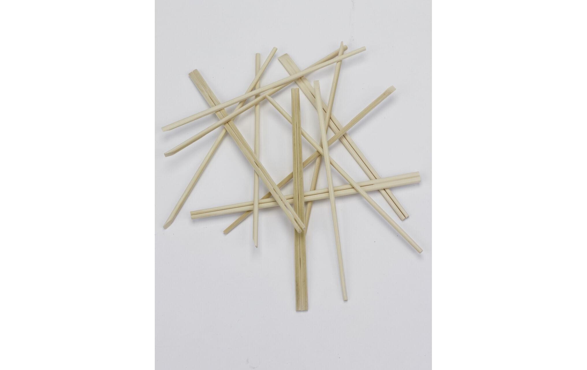 Paderno Essstäbchen 24 cm 100-teilig, Braun