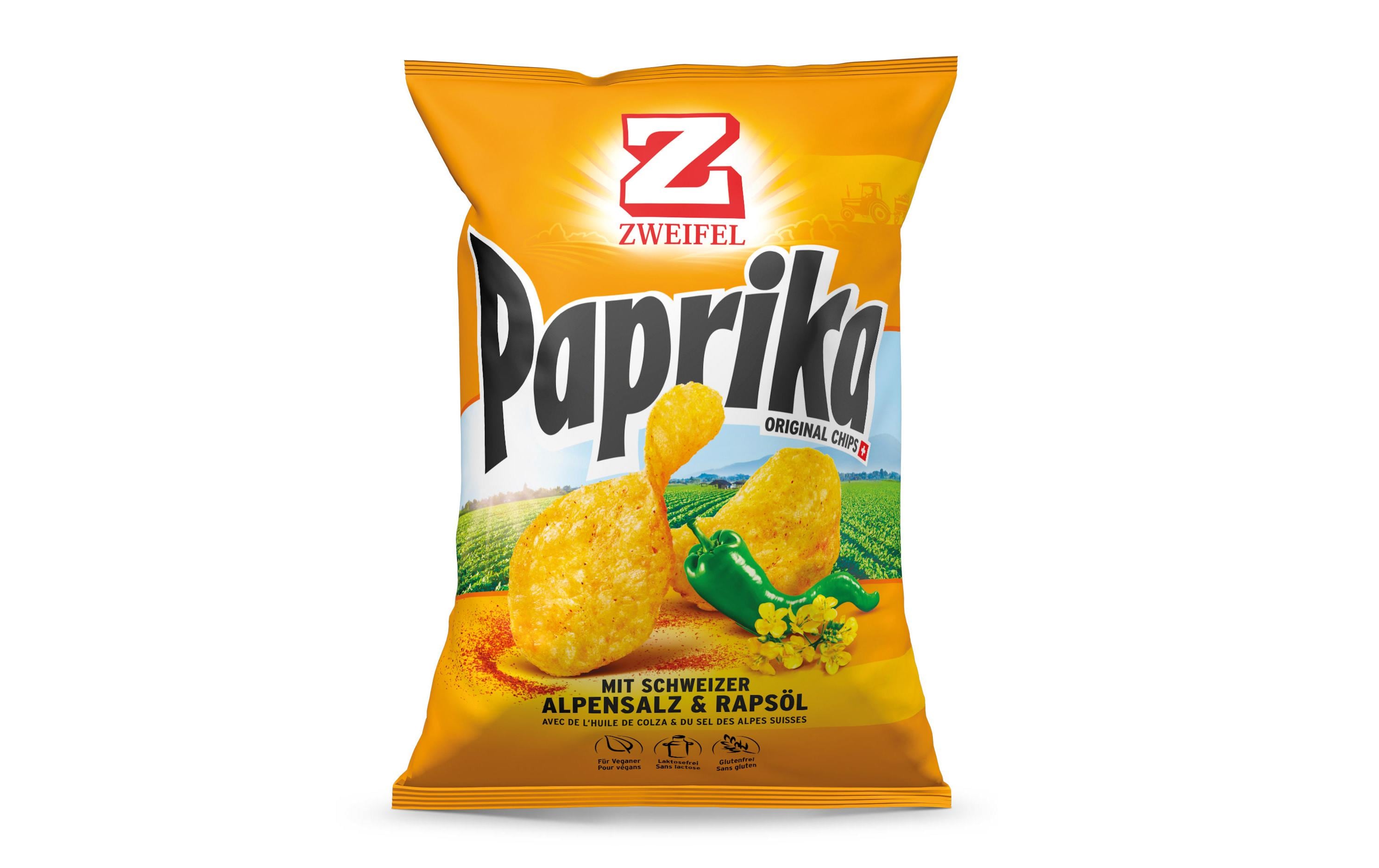 Zweifel Chips Original Paprika 280 g