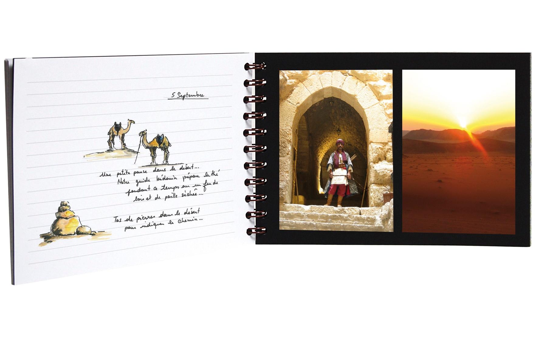 Clairefontaine Fotoalbum AgeBag A5 quer, 40 Blatt, Schwarz Clairefontaine Fotoalbum AgeBag A5 quer, 40 Blatt, Schwarz