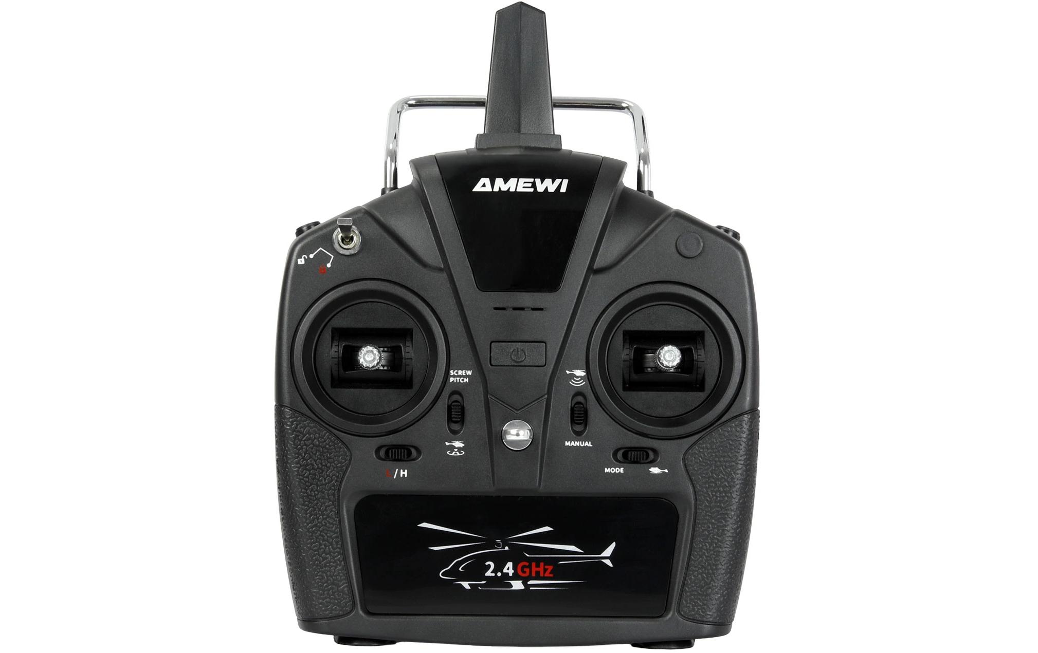 Amewi Helikopter Apache AH-64D CP RTF Grau