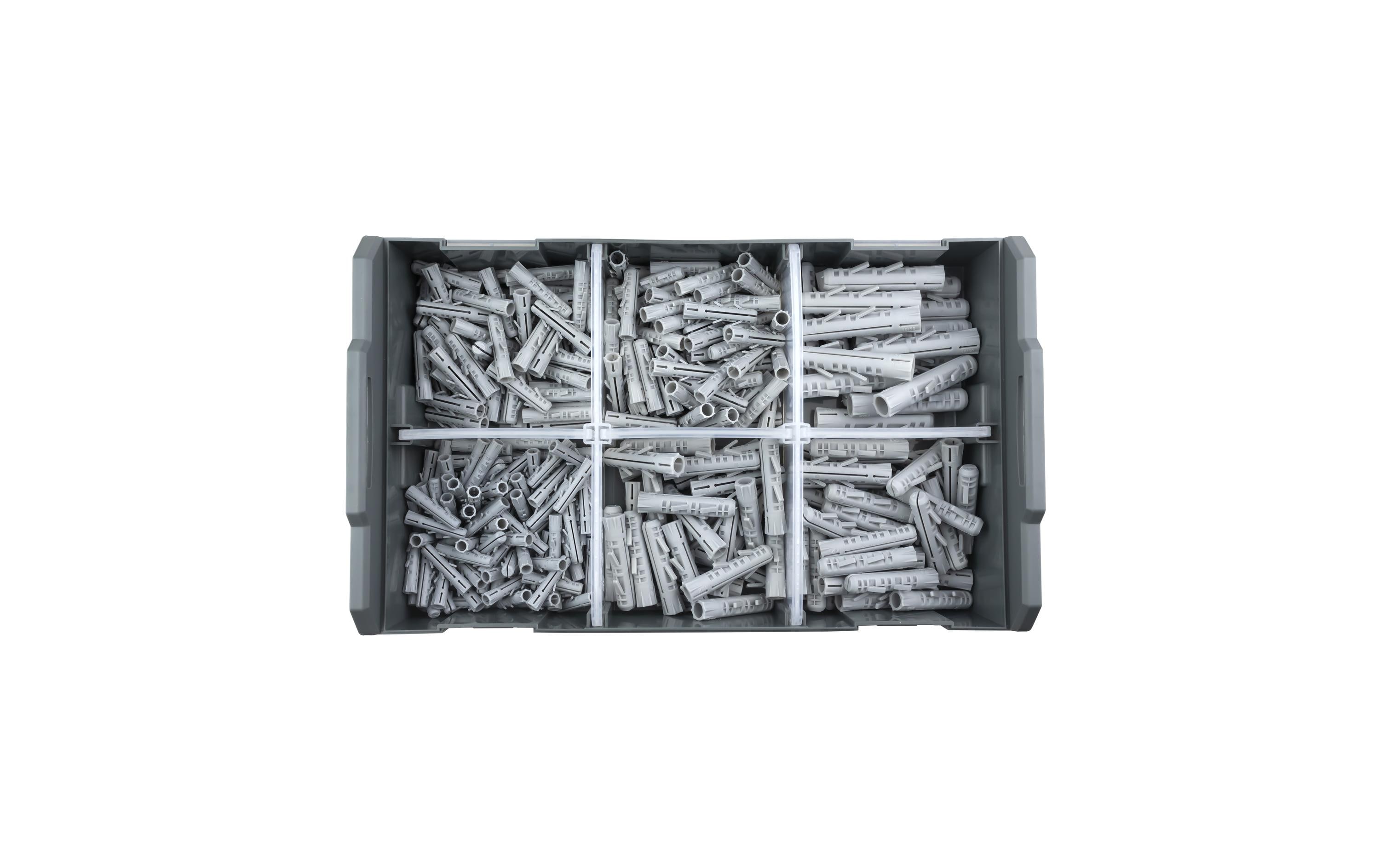 Tox-Dübel Dübel Sortiment L-Boxx Mini Beton, 296 Stück