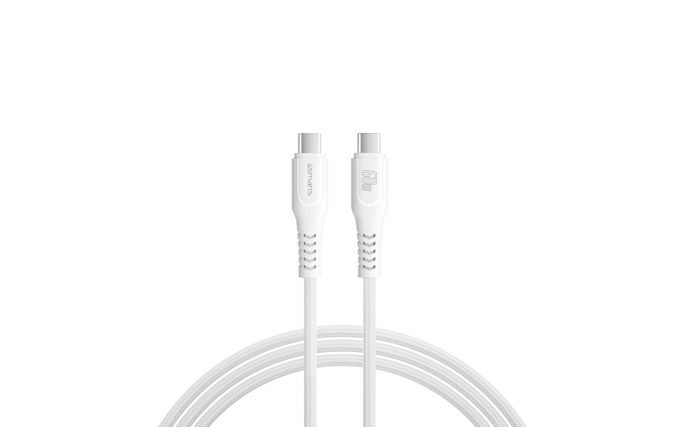 4smarts USB-Wandladegerät VoltPlug PD 30W 1C USB-C Kabel 1.5m weiss