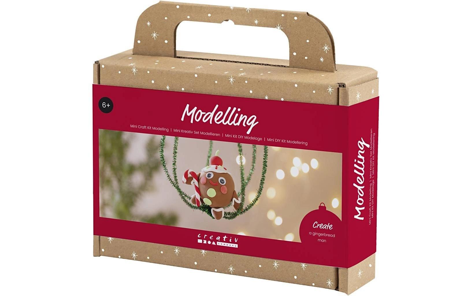 Creativ Company Bastelset Modellieren Lebkuchenmann