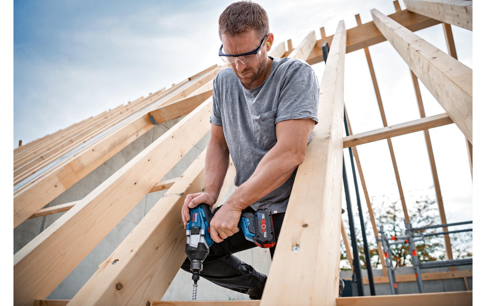 Bosch Professional Akku-Schlagschrauber GDS 18V-1000 C Biturbo Solo