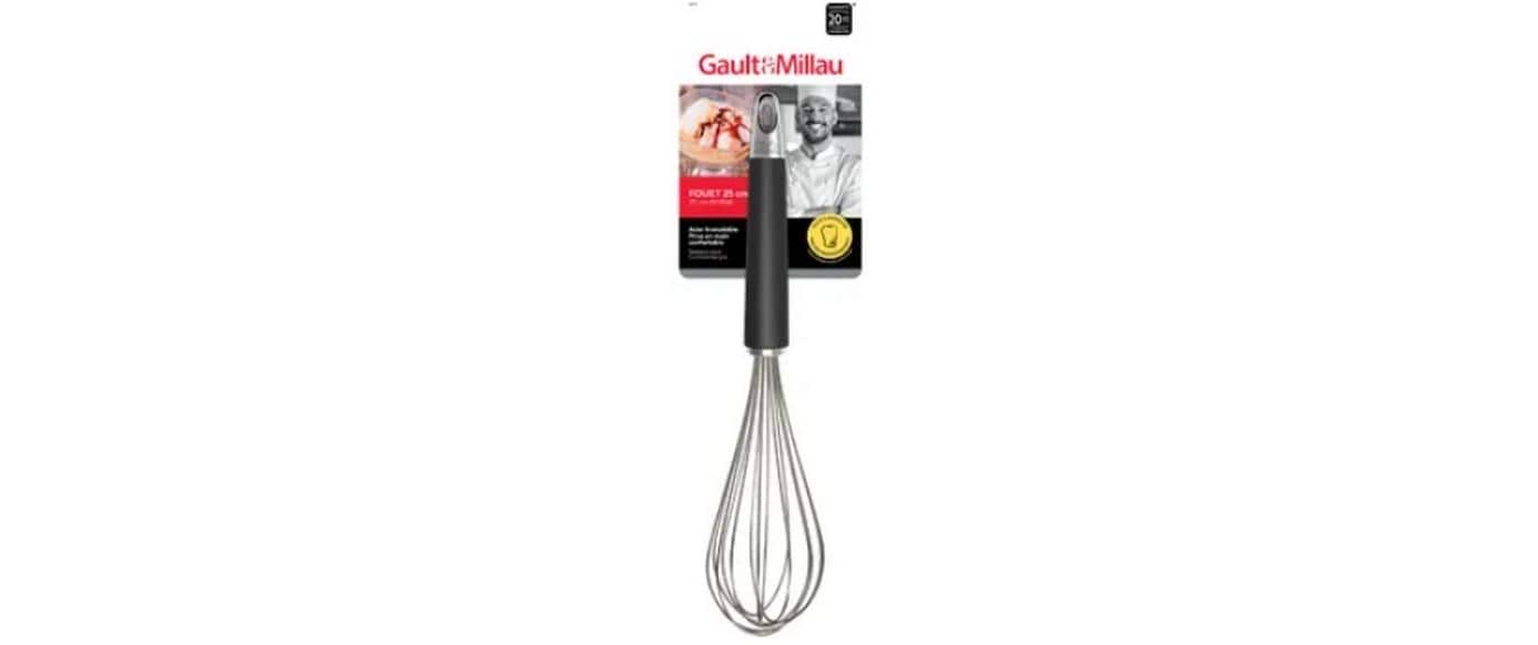 Gault Millau Schwingbesen 25 cm, Schwarz/Silber