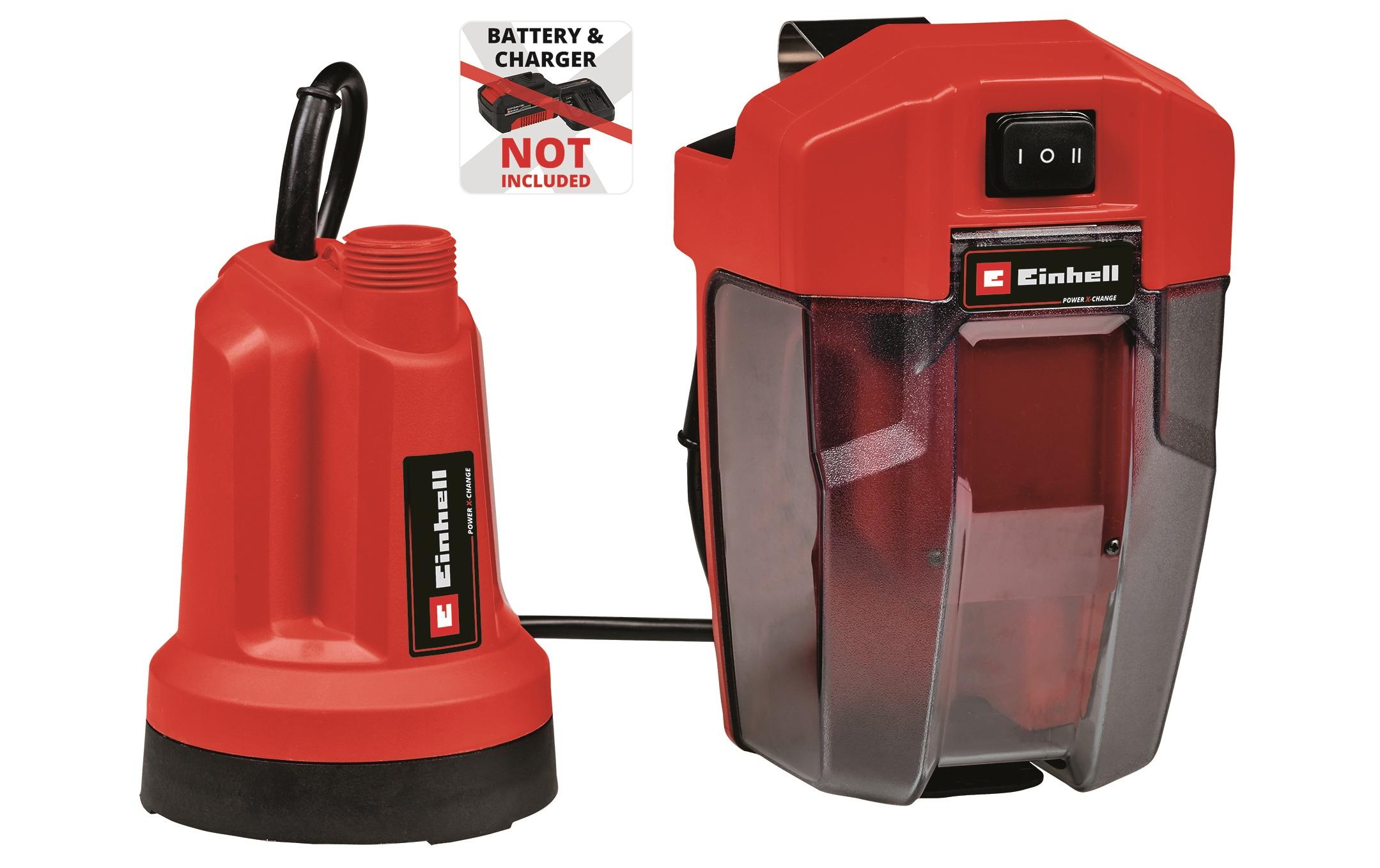 Einhell Akku-Klarwasserpumpe GE-SP 18 LL Li Solo