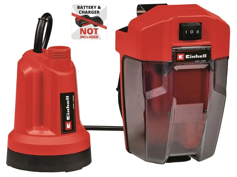 Einhell Akku-Klarwasserpumpe GE-SP 18 LL Li Solo