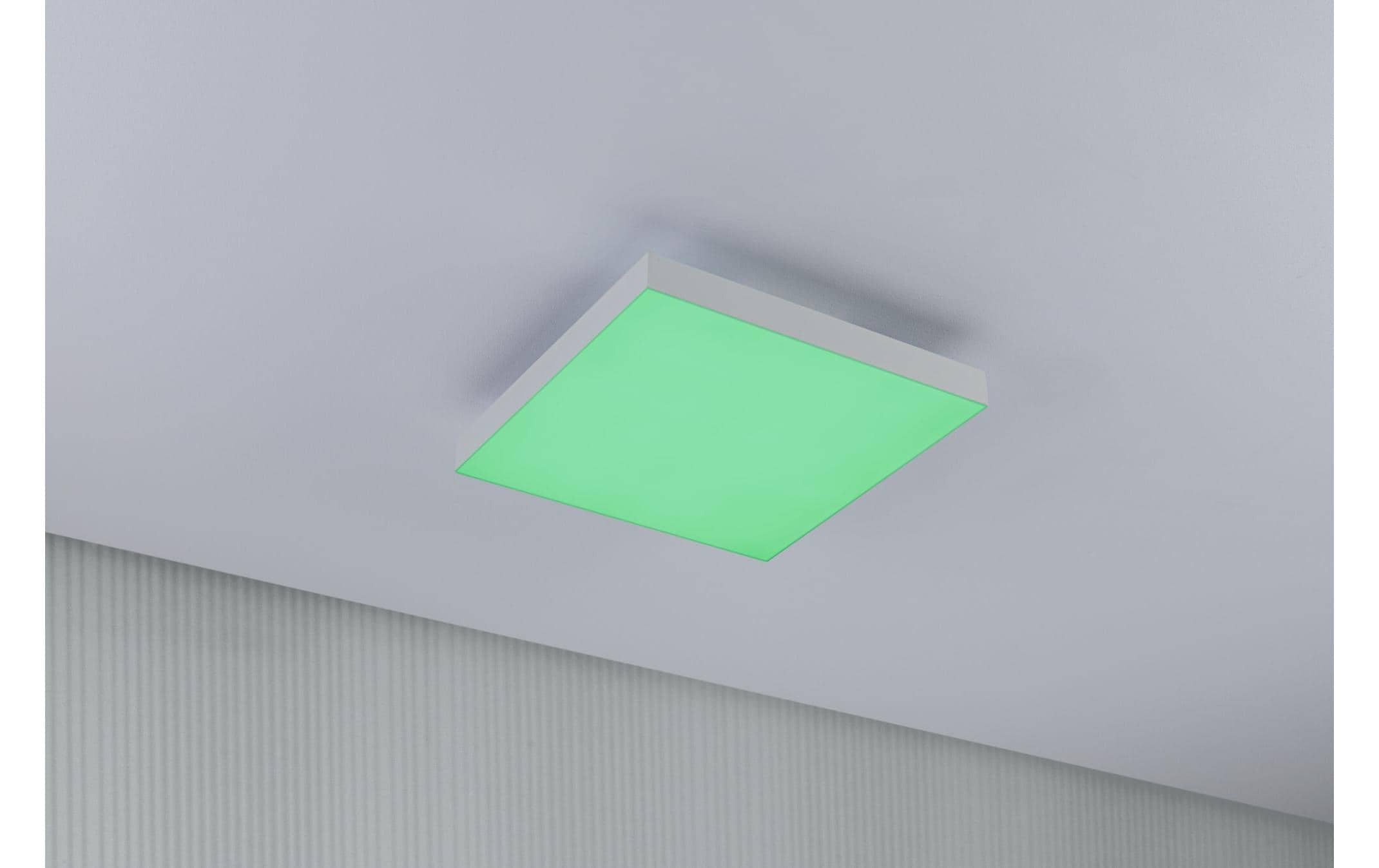 Paulmann Deckenleuchte LED Panel Velora Rainbow, 13.2 W, RGBW, Weiss