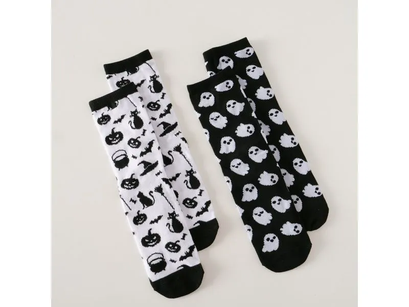 Boltze Socken Halloween Necra 2 Paar, Grösse 35-38