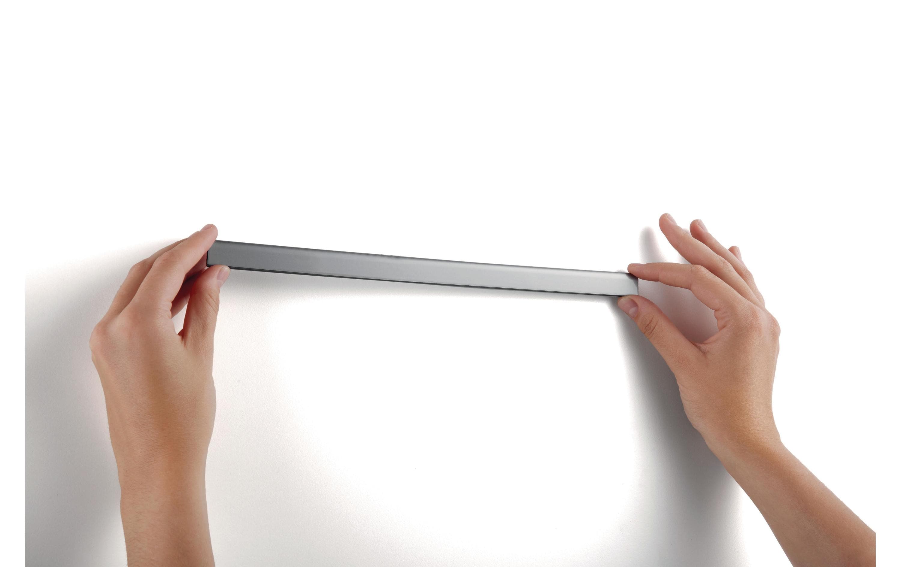 DURABLE Papierklemme Durafix Rail 297 mm Silber