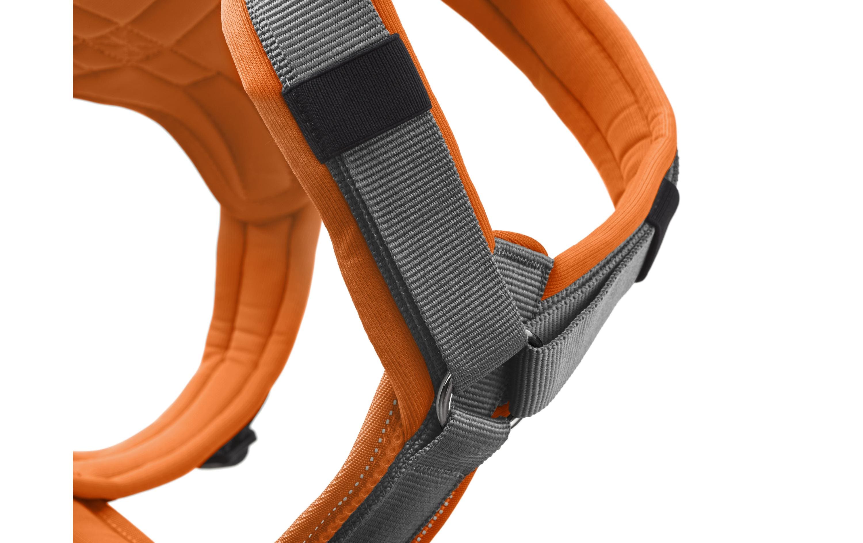 Hunter Geschirr Maldon UP L orange/grau