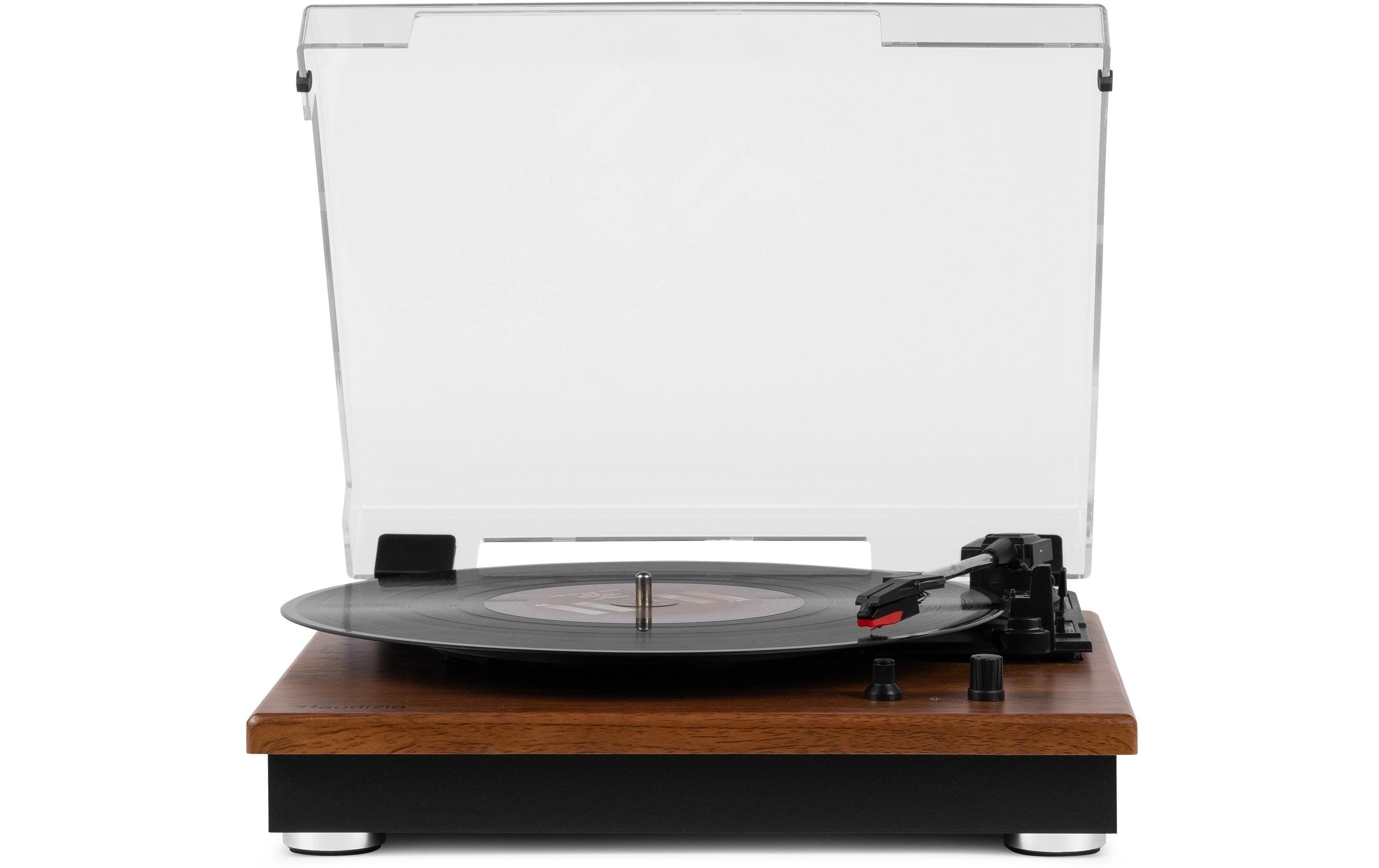 Audizio Plattenspieler mit Bluetooth RP112L Dunkelbraun