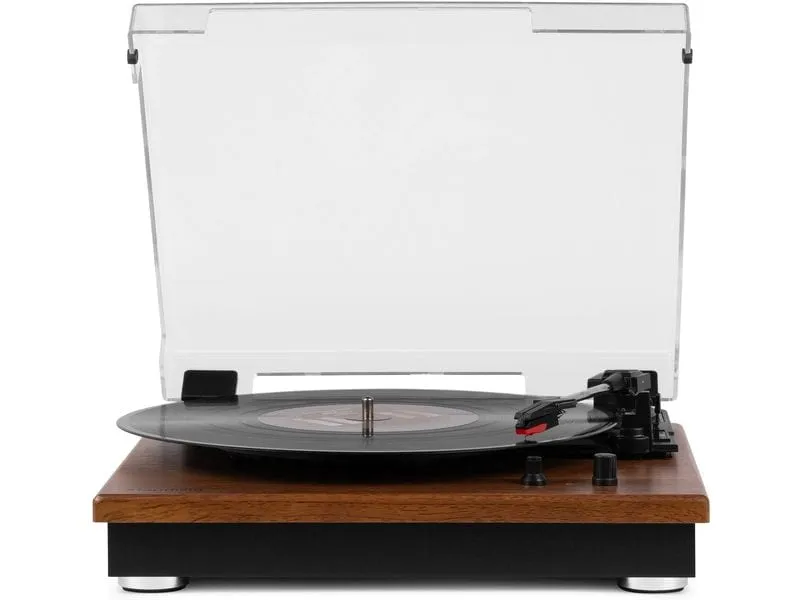 Audizio Plattenspieler mit Bluetooth RP112L Dunkelbraun