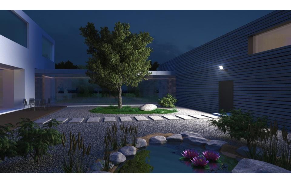 Steinel Strahler XLED one Sensor Anthrazit Steinel Strahler XLED one Sensor Anthrazit