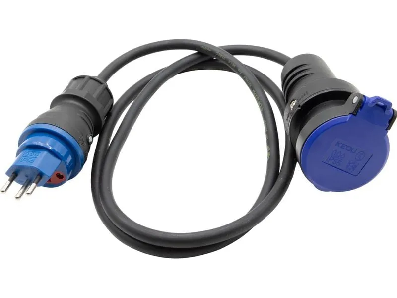 Brennenstuhl Netzkabel AdCab Pro IP55 1.5m H07RN-F 3G1,5