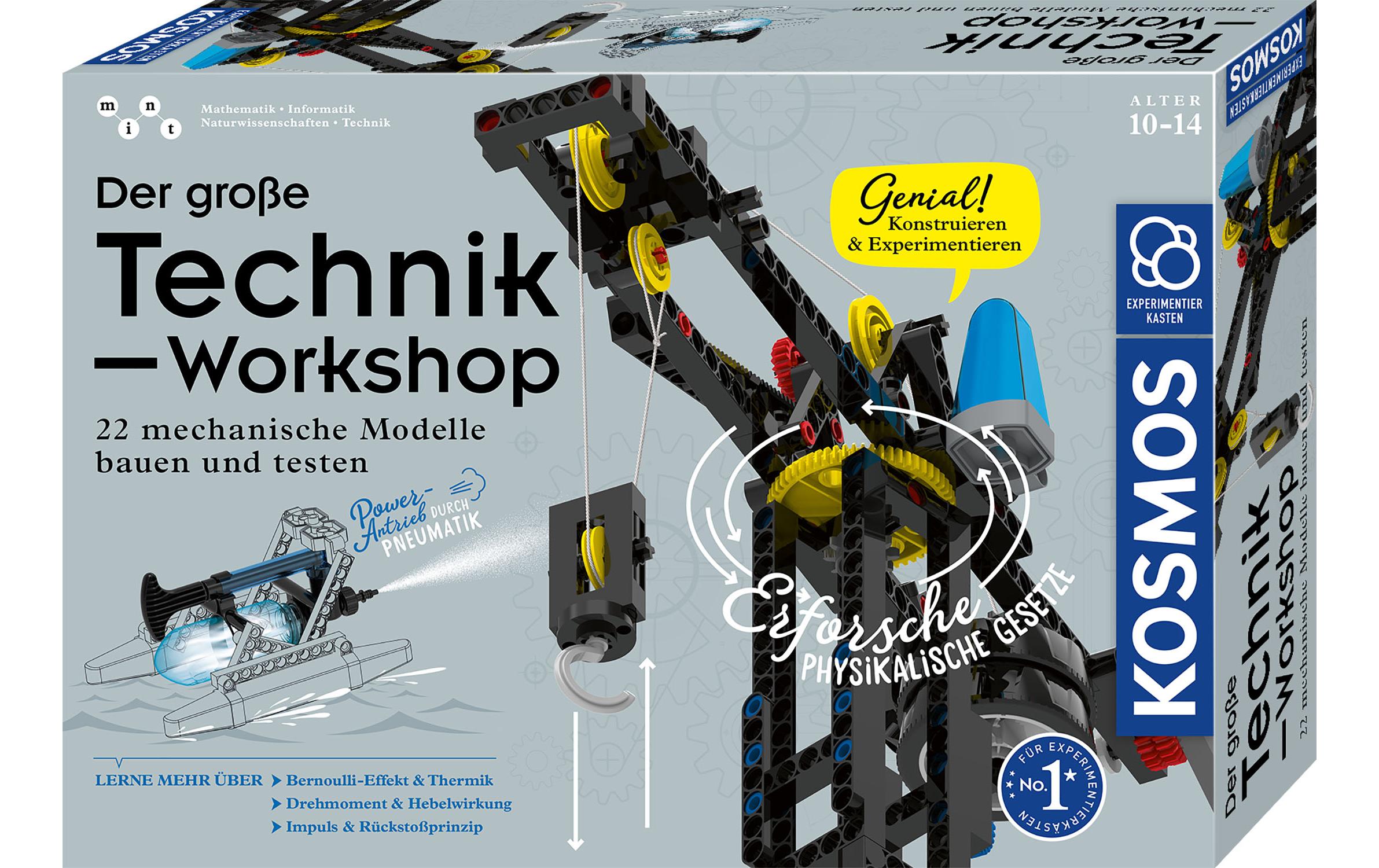 Kosmos Experimentierkasten Der grosse Technik-Workshop Kosmos Experimentierkasten Der grosse Technik-Workshop