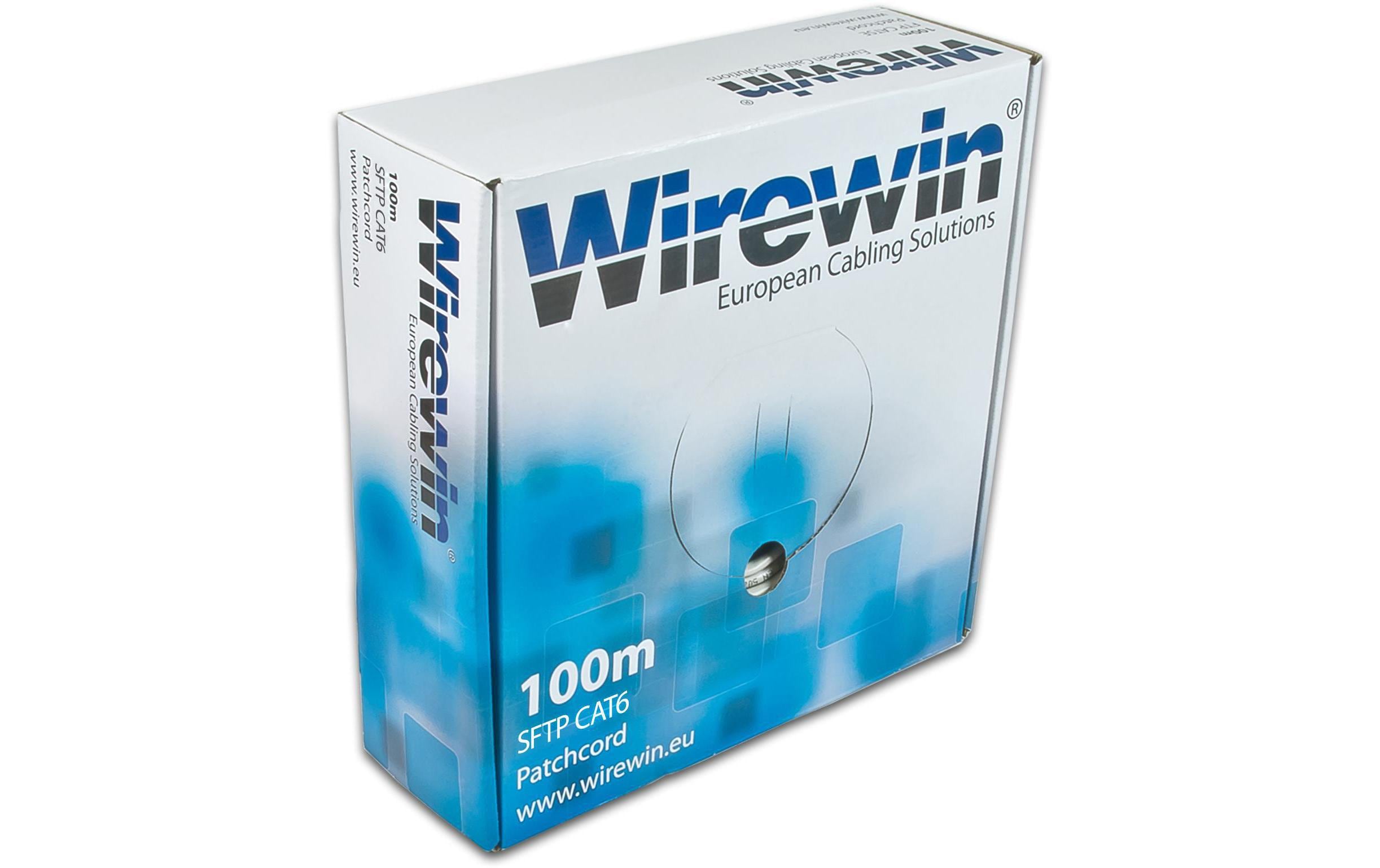 Wirewin Rangierkabel VKBOX KAT5E PATCH Cat 5e, F/UTP, 100 m, Grau Wirewin Rangierkabel VKBOX KAT5E PATCH Cat 5e, F/UTP, 100 m, Grau