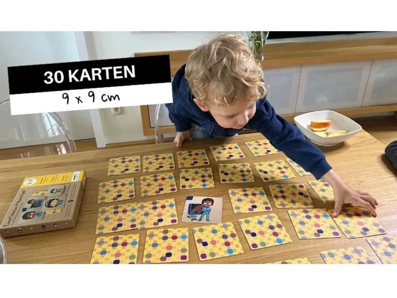 Hanniline Emotionen-Memo-Spiel für Kinder 3 - 7 Jahren