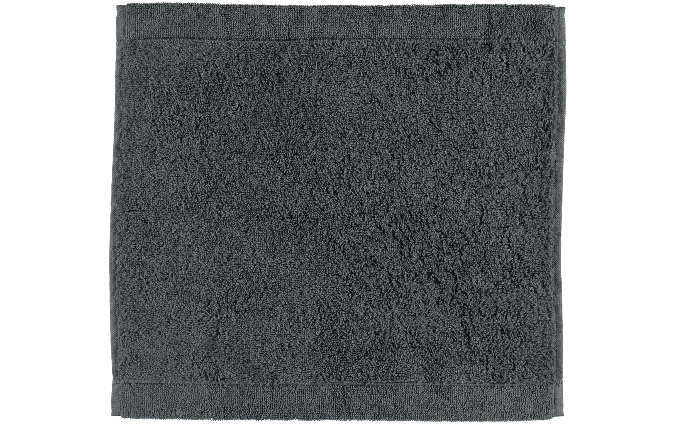 Cawö Waschlappen Lifestyle Uni 30 x 30 cm, Anthrazit