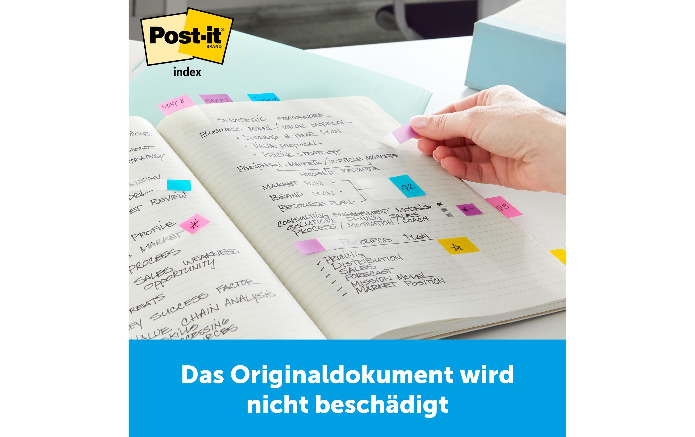 Post-it Page Marker Post-it Index zwei Grössen