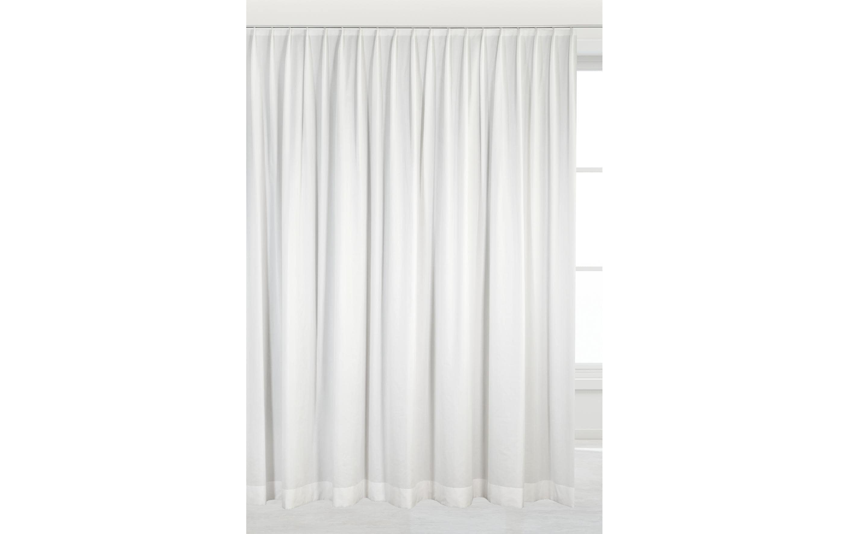 Casa Leon Tagvorhang mit Faltenband 300 cm x 245 cm