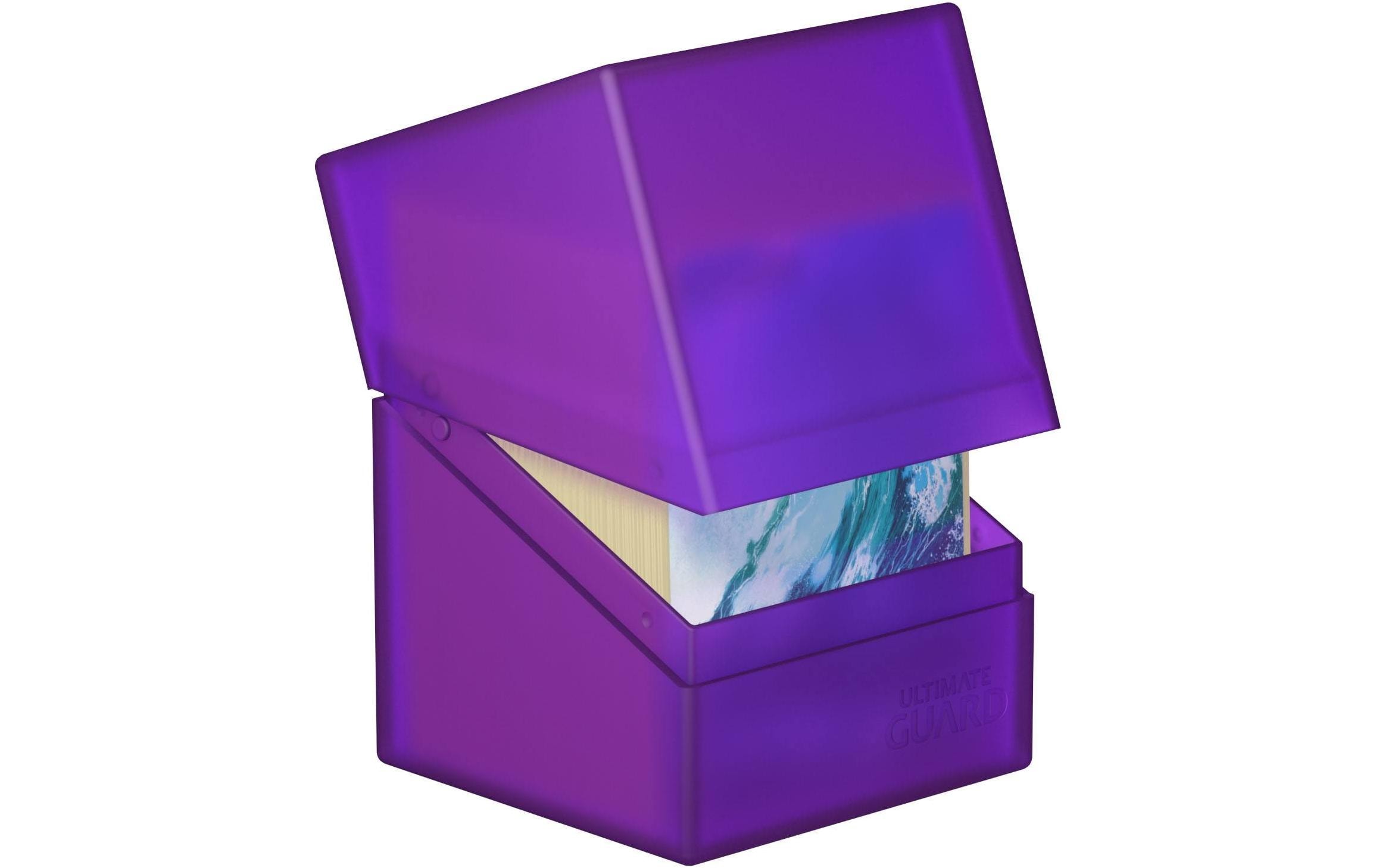 Ultimate Guard Kartenbox Boulder Deck Case Standardgrösse 100+ Amethyst