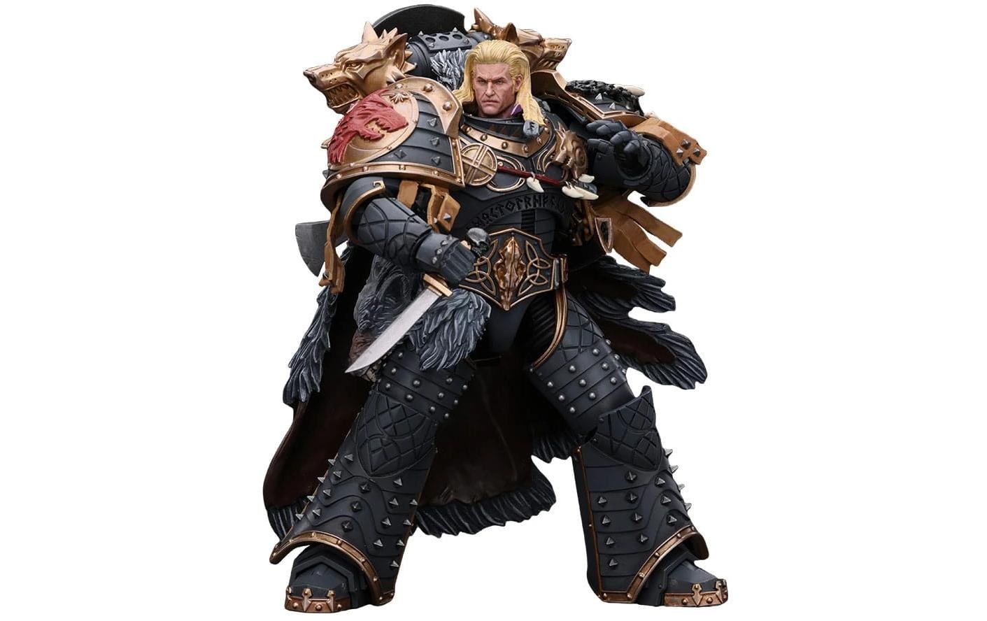 Joy Toy Warhammer Space Wolves Leman Russ Primarch of the 6th Legion Joy Toy Warhammer Space Wolves Leman Russ Primarch of the 6th Legion