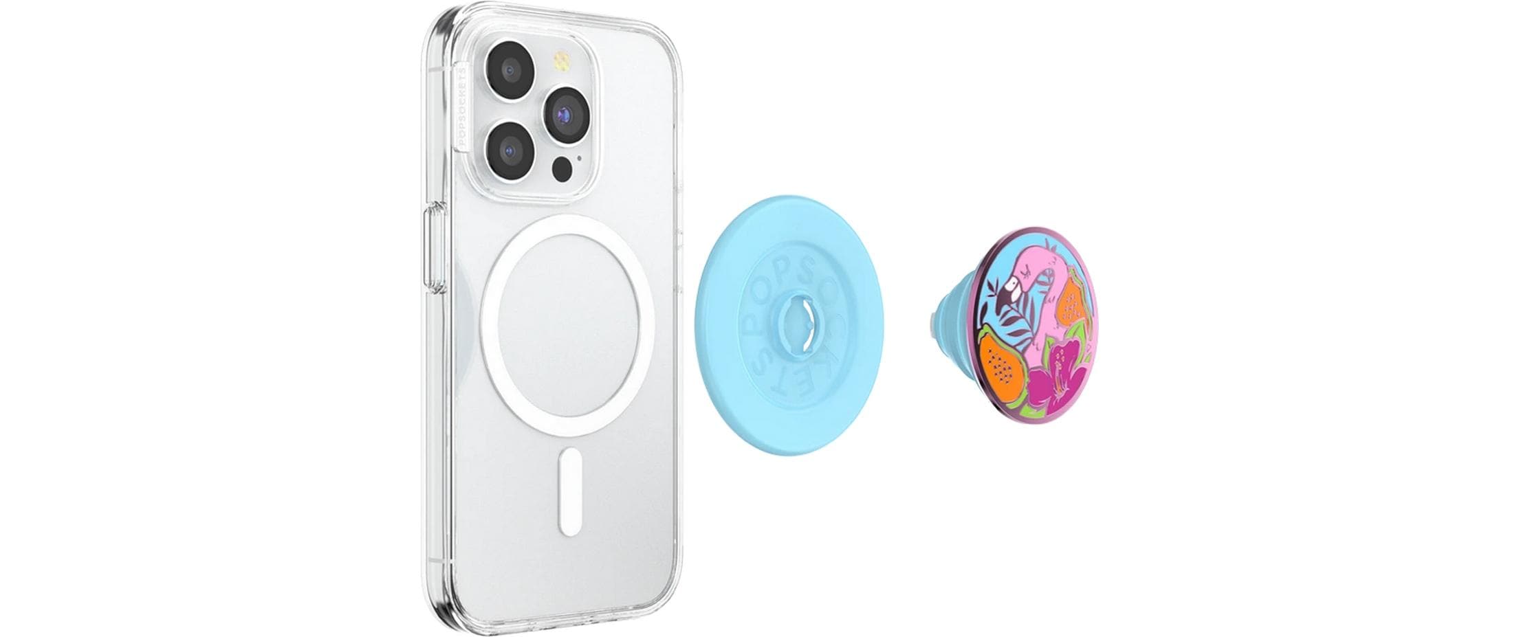 PopSockets Halterung Flamingo Enamel MagSafe