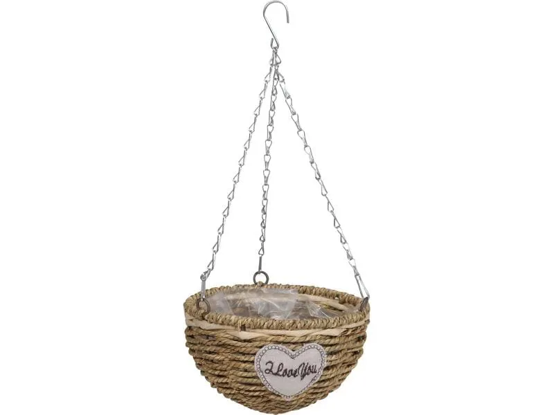 Dameco Pflanzentopf zum Hängen 11 cm, Nature Dameco Pflanzentopf zum Hängen 11 cm, Nature