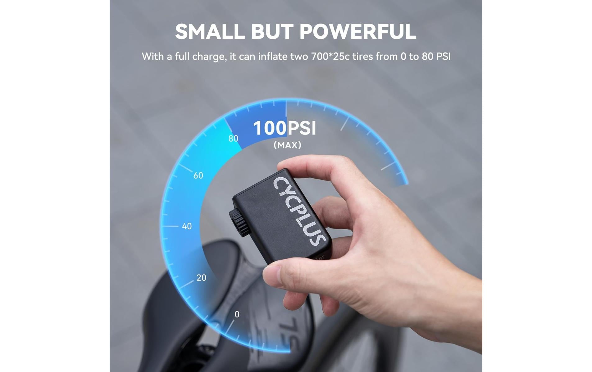 CYCPLUS Minipumpe CYC AS2 Black