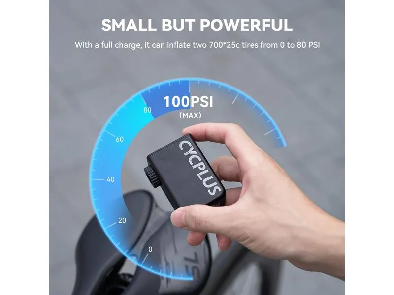 CYCPLUS Minipumpe CYC AS2 Black