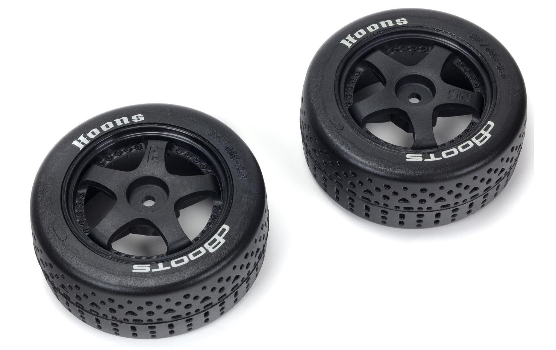 Arrma Kompletträder DBoots Hoons 35/085 2.4 White belted 2 Stück Arrma Kompletträder DBoots Hoons 35/085 2.4 White belted 2 Stück