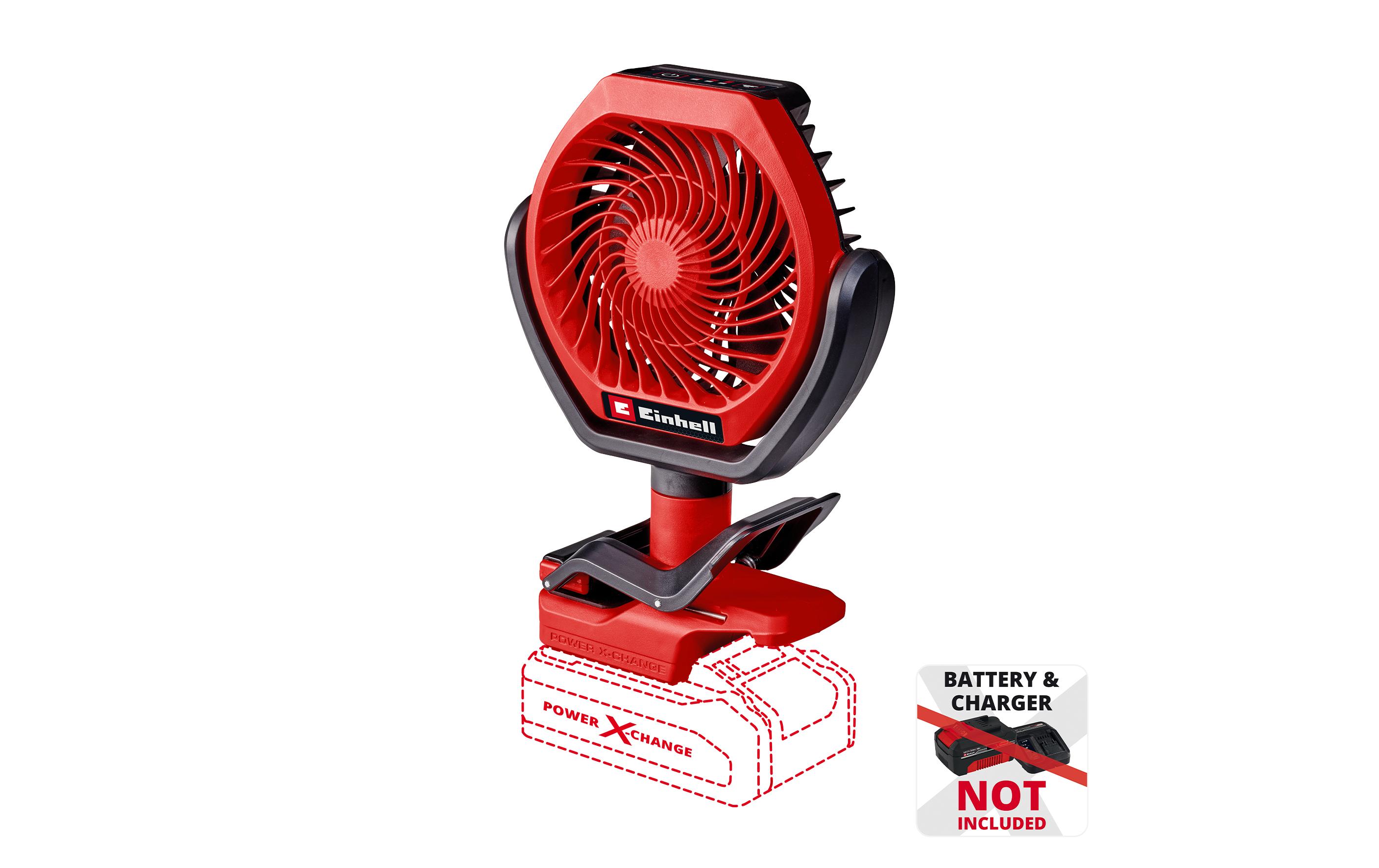 Einhell Tischventilator GC-CF 18/110 Li-Solo