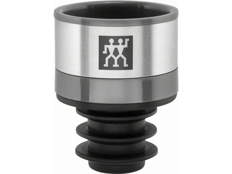 Zwilling Weinflaschenverschluss Vakuum 3-teilig, 3 x 3 x 4 cm, Grau Zwilling Weinflaschenverschluss Vakuum 3-teilig, 3 x 3 x 4 cm, Grau