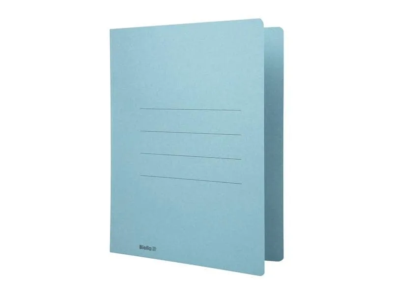 Biella Einlagemappe A4 100 Stück, Blau Biella Einlagemappe A4 100 Stück, Blau