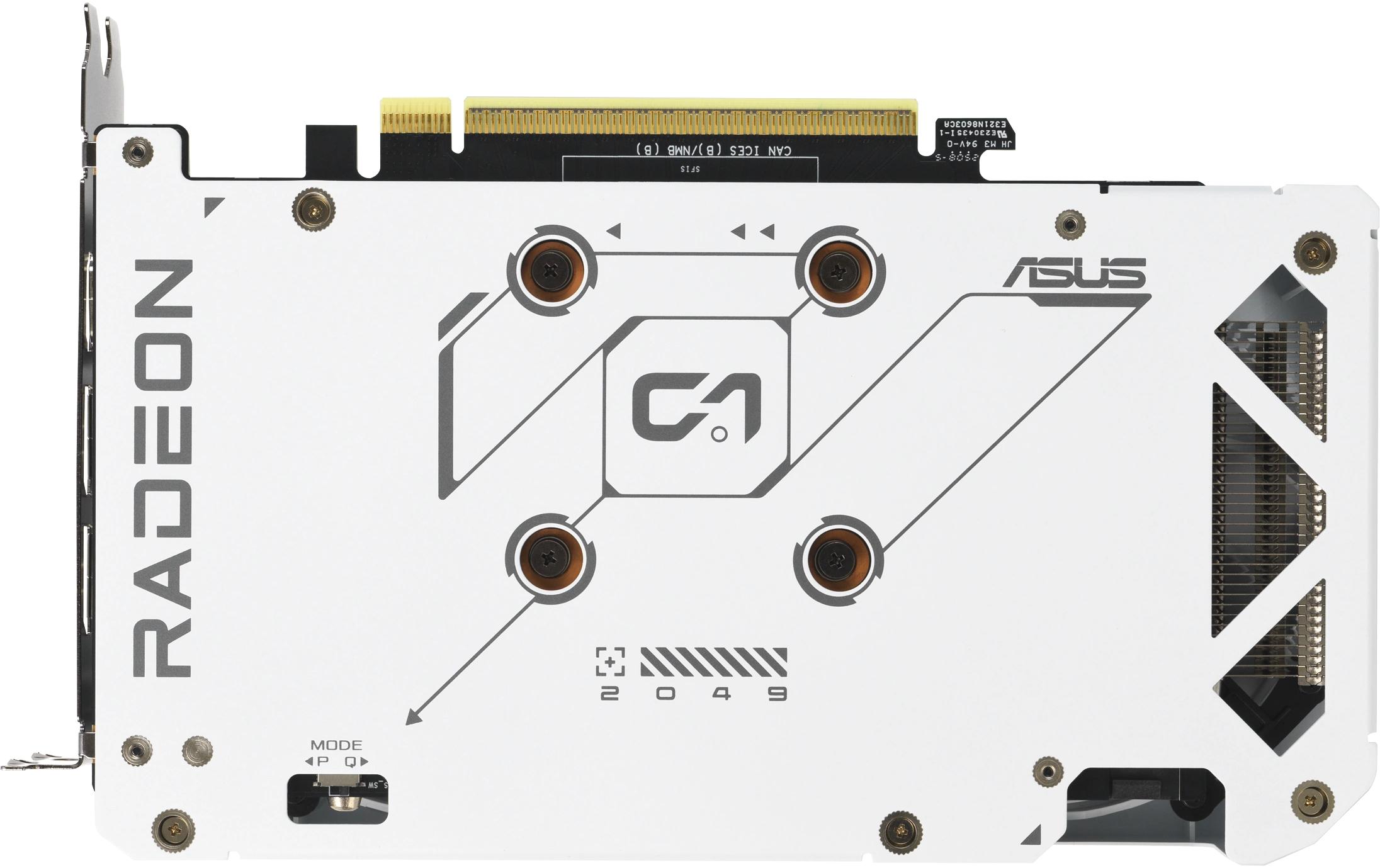 ASUS Grafikkarte Dual Radeon RX9060XT 16G Weiss