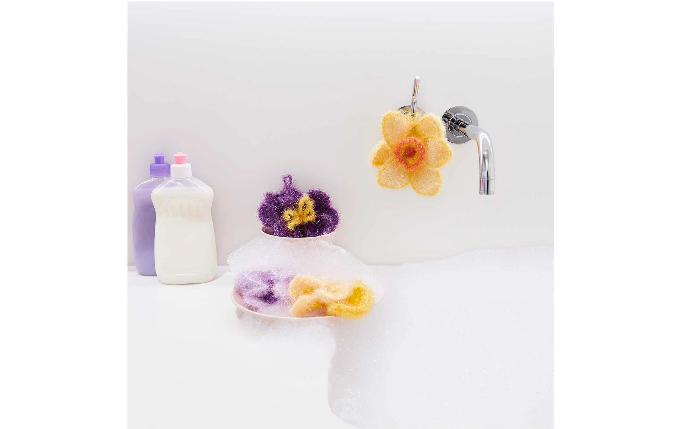 Rico Design Häkelset Bubble 6-teilig, Frühlingsblumen